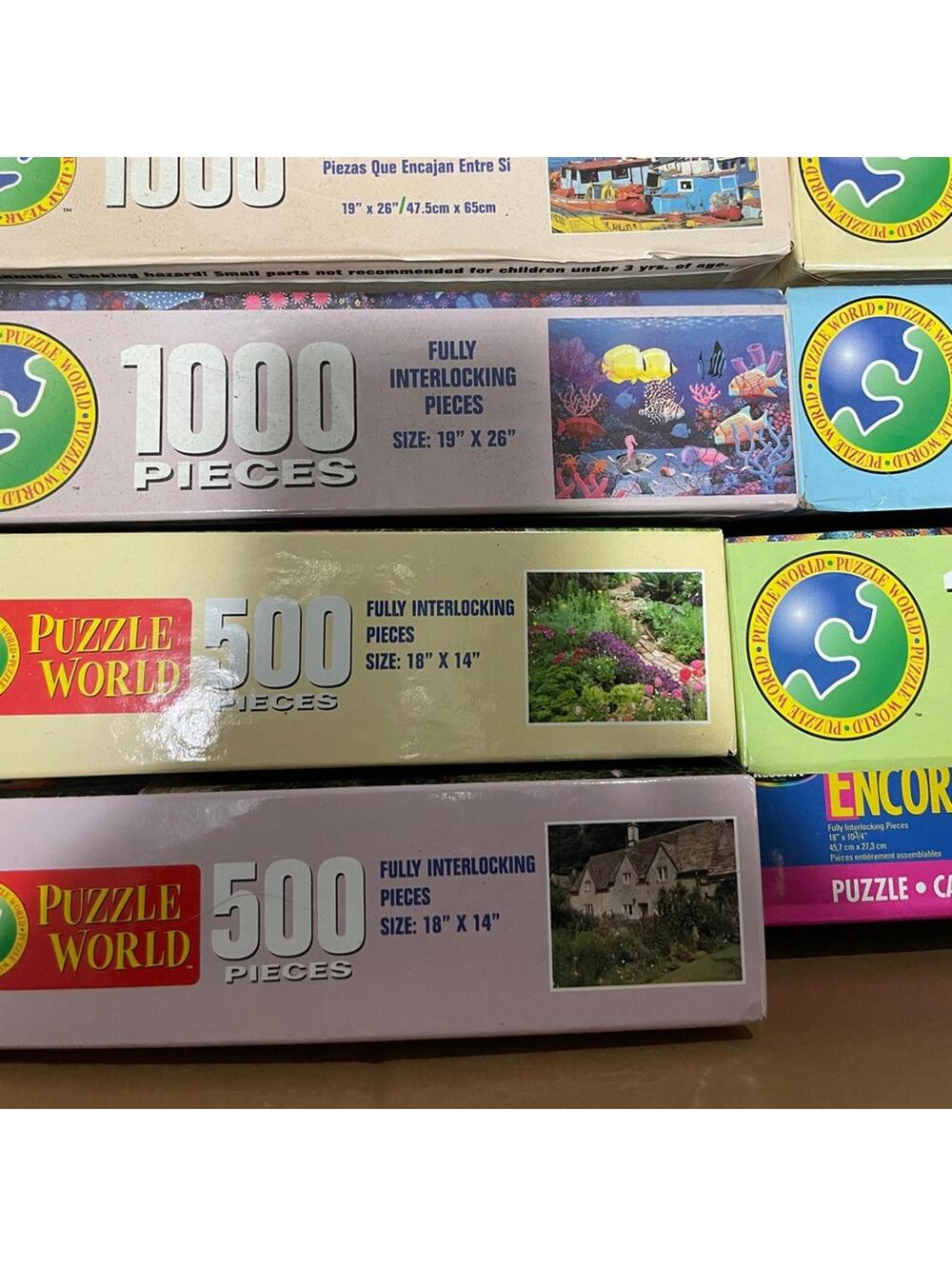 EIGHT Puzzles 500-1000 pieces